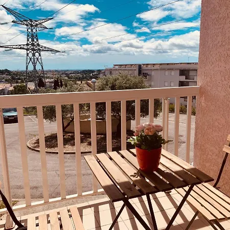 Sun7 View Montpellier Piscine Parking Gratuit Apartment