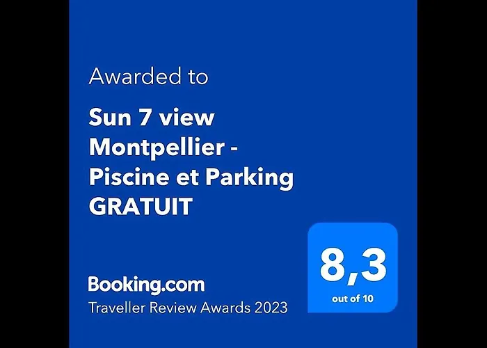 Sun7 View Montpellier Piscine Parking Gratuit Διαμέρισμα